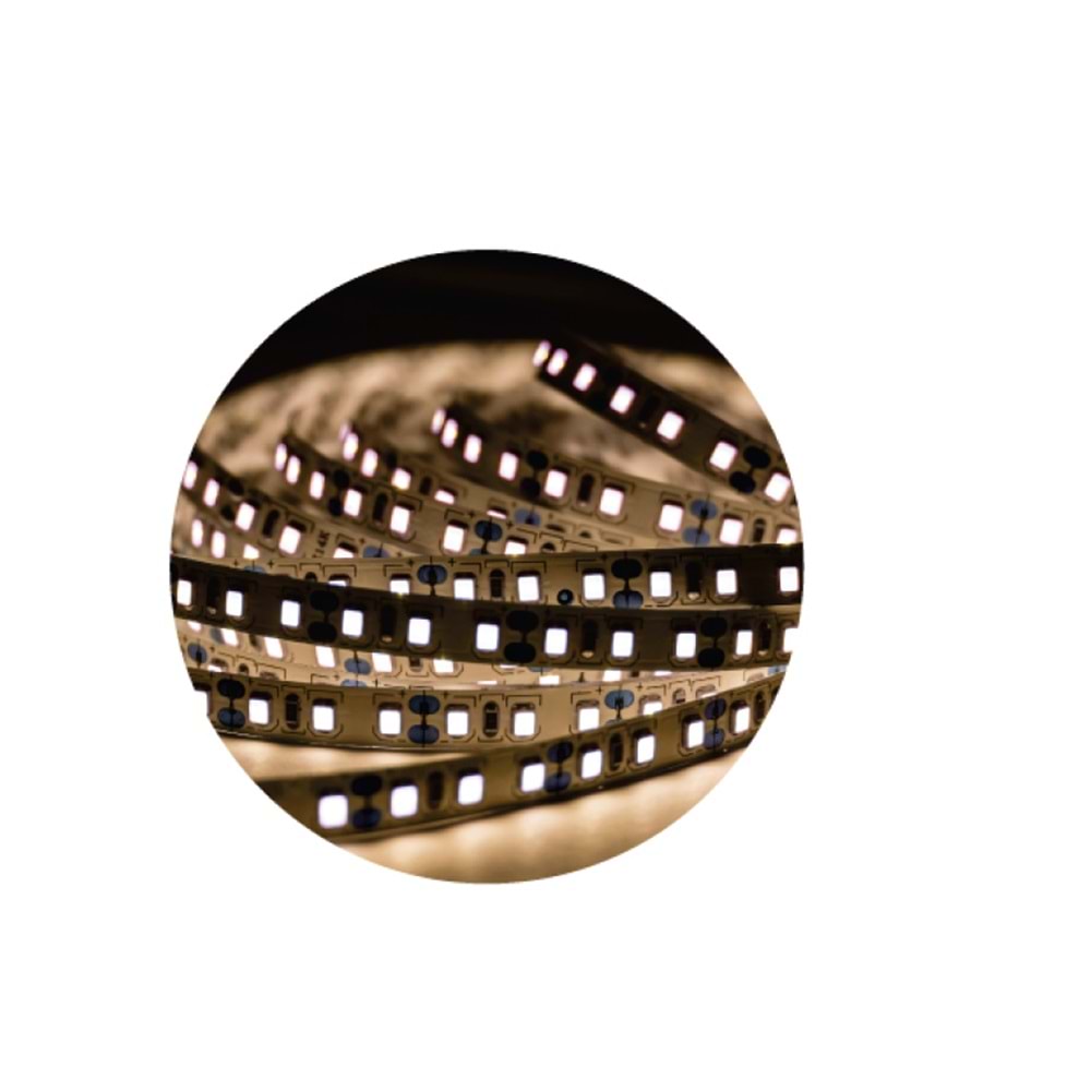 SAMSUNG 12V 2835 120 LED ŞERİT 3000K