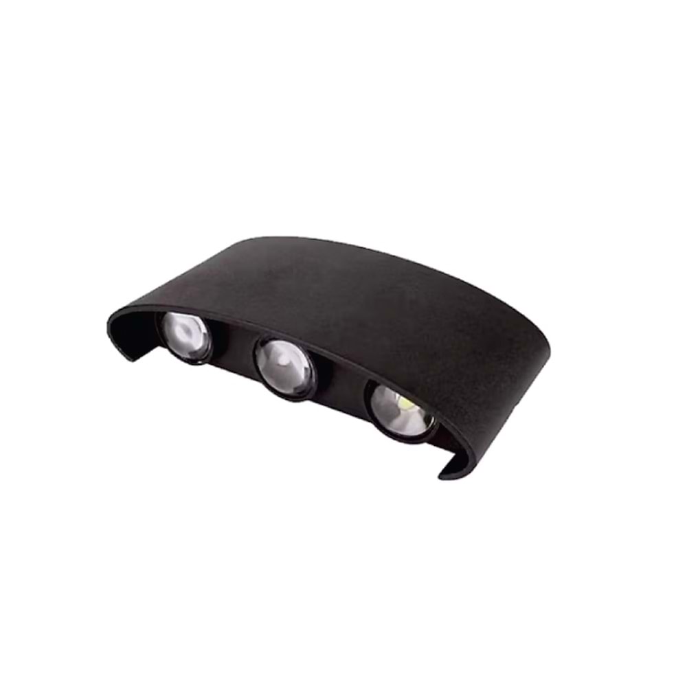 10W 3+3 ÇAPRAZ IŞIK APLİK AMBER