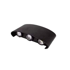 10W 3+3 ÇAPRAZ IŞIK APLİK AMBER