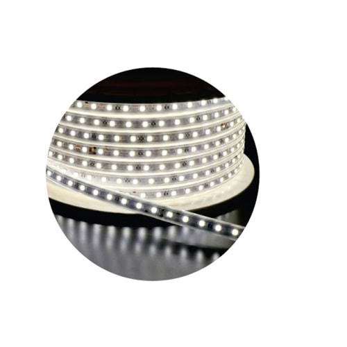 220V 2835 120 LED ŞERİT 6500K