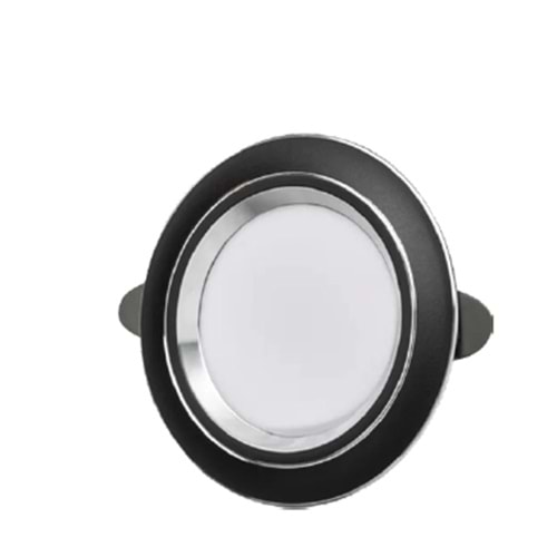 5W SMD SPOT - SİYAH SILVER KASA